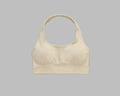 Treva Halter Bra Beige, Backless, Full Support