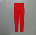 Treva High Waist Red Leggings